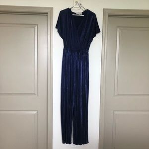 Charles Henry blue long pant romper (FREE w $40 purchase)